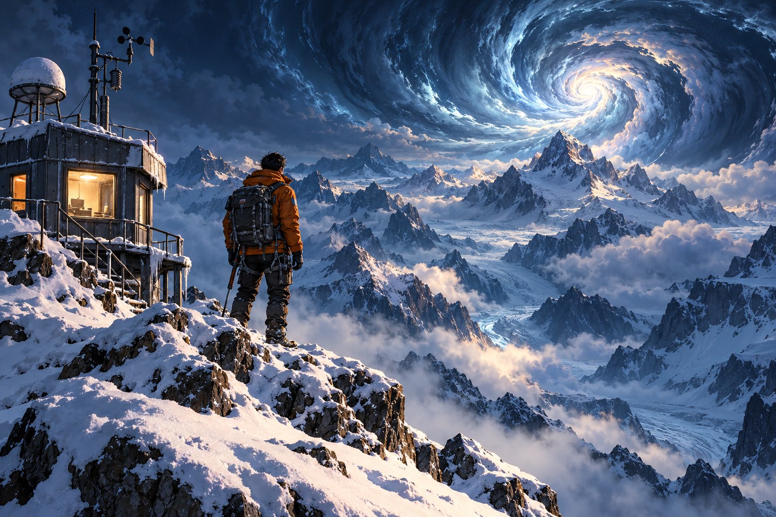 The Last Weather Station — original animation concept art